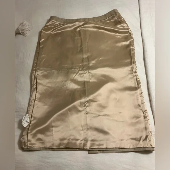 MARINA RINALDI LEATHER SKIRT - Picture 7 of 16